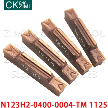 N123H2-0400-0004-TM 1125 N123H2 0400 0004 TM 1125 Fenda de Corte de Pastilhas de metal duro Ferramentas de Torneamento, Tornos CNC, ferramentas para a não-metálicos