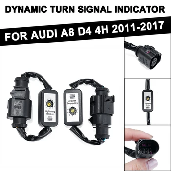 Dinâmica do Sinal por sua vez, o Indicador de LED lanterna traseira Módulo Add-on Cabo Para o Audi A8 2011 2012 2013 2016 2017 2018 2019