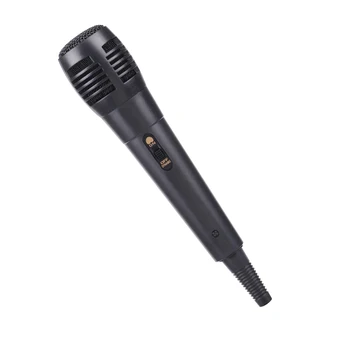 Handheld 6.5 mm com Fio Microfone Uni-directional Dinâmico Microfone do Karaoke com o Cabo de Áudio