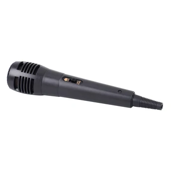 Handheld 6.5 mm com Fio Microfone Uni-directional Dinâmico Microfone do Karaoke com o Cabo de Áudio