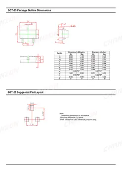 100Pcs MMBT2907A SOT-23 PNP Transistor de Junção Bipolar BJT Tubo Tríodo Fets SMD 2F Marcações-600mA -40V Circuitos Integrados