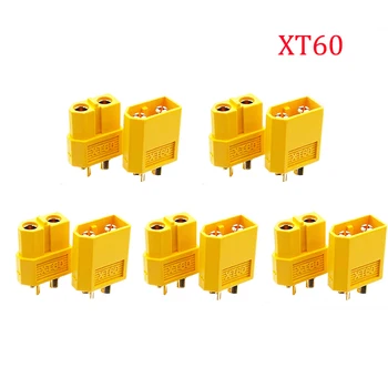 20 Pares de XT60 XT-60 Masculino Feminino XT30 T Bala Conectores Plugs Para RC Bateria de Lipo