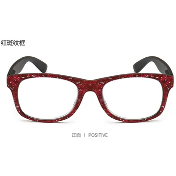 Retro clássico Redondo Azul e Vermelho Olho Quadro de Luz Anti-fadiga Anti-Homens azuis Mulheres de Óculos de Leitura +0.75 +1.25 +1.5 +1.75 A +4