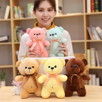 Super Macio Kawaii Criativo ursinho de Peluche Brinquedos Bonecos de Pelúcia para Baixo Algodão Animal Crianças Brinquedo de Presente de Natal para as Meninas crianças