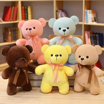Super Macio Kawaii Criativo ursinho de Peluche Brinquedos Bonecos de Pelúcia para Baixo Algodão Animal Crianças Brinquedo de Presente de Natal para as Meninas crianças