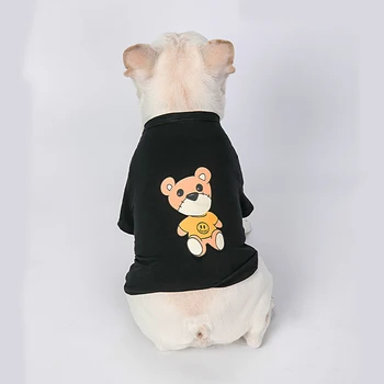 T-shirt Para Cães Cão de Roupas Gato Pequeno animal de estimação Cachorro Bonito Bulldog francês Tudo Yorkshire Terrier Médio Chihuahua Geral Pugs