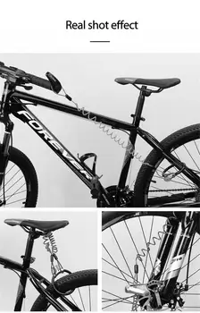 Travão de Bloqueio Lembrete Corda Bicicleta Portátil de Capacete Anti-roubo de Primavera de Corda em Corda de Fio de Acessórios de Equitação