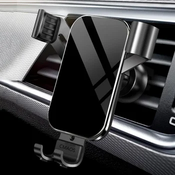 CMAOS Carro Titular do Telefone para o Carro de Ventilação de Ar / CD Slot de Montagem de Telefone de Suporte Stand para iPhone Samsung Metal Gravidade do Telefone Móvel