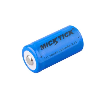 10PCS CR123A 16340 3.7 V bateria de Lítio recarregável de íon de lítio as Baterias CR 123A CR17345 cr123a 16340 para Caneta Laser Lanterna LED