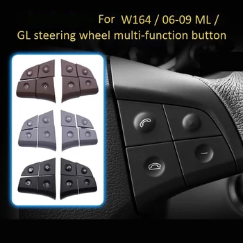 Carro Multifunções de Áudio Botão no Volante Capa para a Mercedes-Benz W164 GL ML 2006-2009