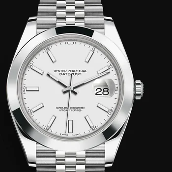 Luxo Automática Homens Mecânico, de relógios de Luxo, 41mm 2021 Novo Modelo 126300 de Aço Inoxidável de 1:1, Melhor Edição de AAA+ Relógios