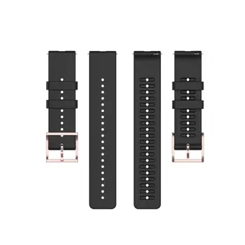 Watchbands 20mm Padrão de pontos de Silicone Substituição da Correia Para o POLAR Unir Inteligente Pulseira Relógios Acessórios