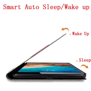 Flip em Couro Tablet de Caso Para o Huawei MediaPad M5 de 8,4 polegadas Smart Cover SHT-W09/AL09 Para Huawei Mediapad M5 à prova de Choque Fundas Coque