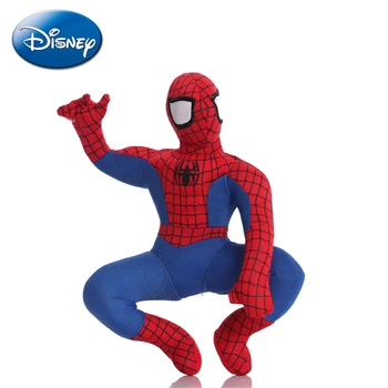 Disney Mais a Marvel do Ponto Eluches Disney Vingadores Endgame Figura 25CM Homem-Aranha Bonito Bonecos de Pelúcia de Brinquedos Brinquedos de Presente de Aniversário
