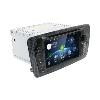 Bosion PX6 4G+64G Android 10 2 Din DVD do CARRO da Volkswagen SEAT IBIZA 2008-2013 WIFI, BT DAB+ 3/4G SWC mirre link de navegação GPS