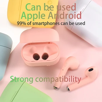 YAMIZOO Mini2 TWS Bluetooth 5.0 Fone de ouvido TWS Matte Fones de ouvido Com Microfone Caixa-carregador Fone de ouvido sem Fio Fones de ouvido Fone de ouvido para Jogos