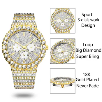 PLADEN Mulheres Relógios de relógios de Luxo, Mulheres da Moda 2021 Data de Semana em Ouro de 18K, Relógios de Senhoras Quartzo relógio de Pulso AAA Dar a Alguém Um Presente