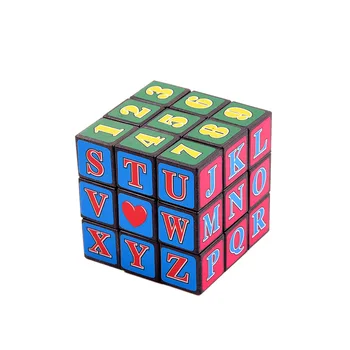 Crianças Brinquedo Quebra-cabeça Cubo com Um Diâmetro de 5,5 cm, Inteligência Cubo, Cubo Digital