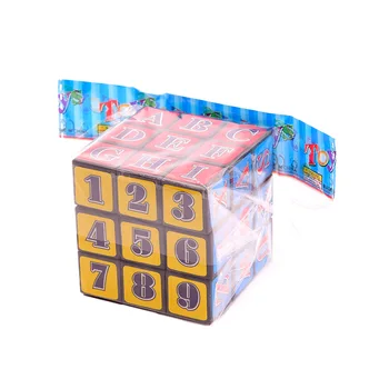 Crianças Brinquedo Quebra-cabeça Cubo com Um Diâmetro de 5,5 cm, Inteligência Cubo, Cubo Digital