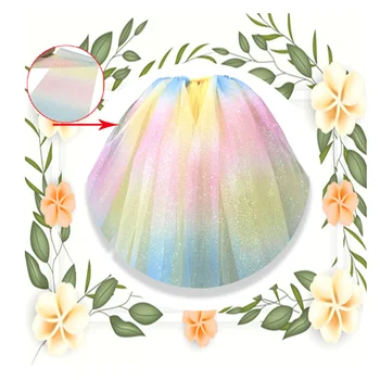 Organza, Tule Rolo 10Yard/rolo de arco-íris Glitter Lantejoula Crystal Sheer Tecido DIY de Artesanato Dom Saia de Casa a Festa de Casamento Decoração