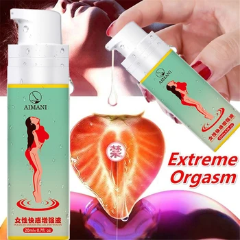 O Orgasmo feminino Gel Potenciador da Libido do Sexo Brinquedo Vagina Intenso Sexo Queda de Mulheres Indutor de Melhorar Forte Clímax Estimulante do Óleo Lubrificante spray