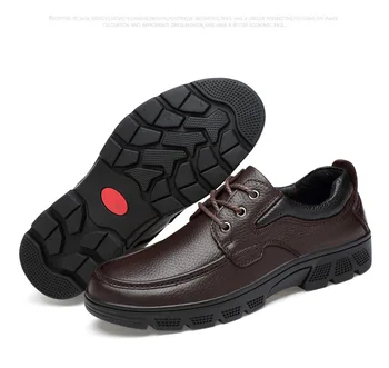 Extra Grande Tamanho Homens Sapatos de Couro Business Casual Sapatos de Couro, Além de Cashmere Quente Calçados masculinos Tamanho Extra Grande