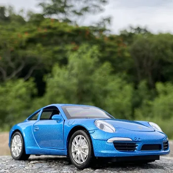 1:32 Porsche 911 Carro De Desporto Liga De Modelo De Carro Diecasts & Veículos De Brinquedo De Brinquedo, Um Modelo De Carro De Metal Coleção De Alta Simulação Crianças Brinquedo De Presente