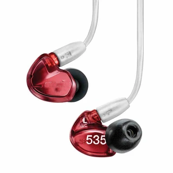 Marca SE535 Destacável do Fone de ouvido 2 Cores Hi-fi gratuito Sereo Fone de ouvido SE 535 Em Fones de ouvido com a Caixa Varejo VS SE215