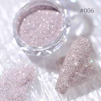8 Cores De Unhas De Cristal De Diamante, De Pó De Vidro Micro Perfuração De Pó De Glitter Brilhante Pó De Pigmento Unhas Pó De Unhas De Arte, Decoração