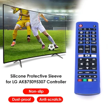 AKB75095307 capa de Silicone Para LG Smart TV com Controle Remoto AKB74915305 AKB75675304 à prova de Choque Titular da Pele Tampa de Proteção