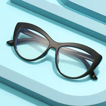 Anti Luz Azul Óculos Olho De Gato Óculos De Armação De Mulheres, Homens De Óculos Vintage Óptico De Computador Óculos De Jogos Gafas
