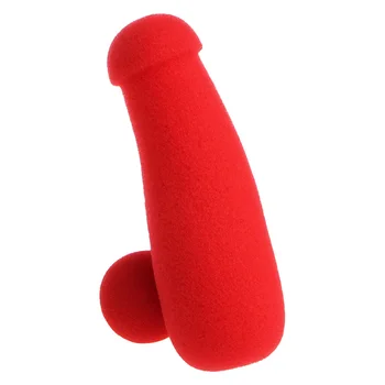 50LE Pequena Esponja Irmão 4Pcs Vermelho Esponja Bolas Engraçado Fase Prop Truques Brinquedos