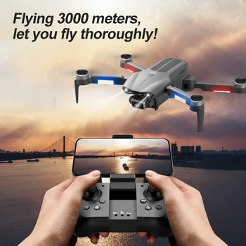 FEMA F9 Longa Distância, os Drones 6K com Dupla Câmara Hd 4K GPS Profissional, 5G wi-Fi FPV Motor sem Escova Dobrável Quadcopter RC