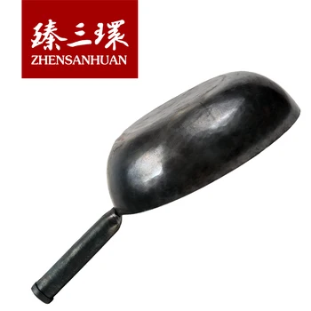ZhenSanHuan HandHammered tachos de Ferro, Frite, antiaderente, Chinês Wok - Indução Adequado