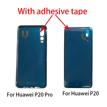 Nova Bateria Tampa Traseira De Vidro Para Huawei P20 Pro Com Etiqueta Adesiva