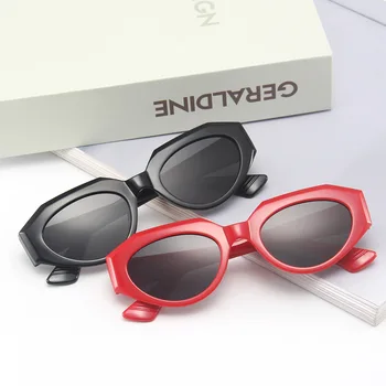 ERILLES Senhoras Óculos estilo Olho de Gato Mulheres Marca o Designer de Moda Vintage Retro Pequena Armação de Óculos de Sol Feminino a Proteção UV400