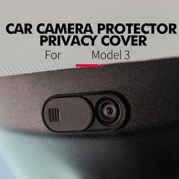 Carro Tampa da Câmera de Segurança de Proteção de Privacidade de Acessórios para carros da Tesla Model 3