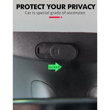 Carro Tampa da Câmera de Segurança de Proteção de Privacidade de Acessórios para carros da Tesla Model 3