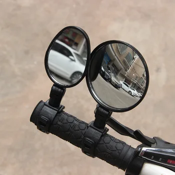 3 Estilo de Bicicleta Espelho de Acessórios de Moto Guiador Espelho Retrovisor Rotação de ângulo Amplo para MTB Bicicleta de Estrada de Acessórios de Ciclismo