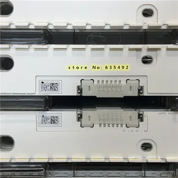 10 PCS retroiluminação LED strip para Samsung UN55MU7000 UE55KU6500 UE55MU6400 UE55KU6400 UE55KU7500 BN96-39595A 39596A 39601A 39602A