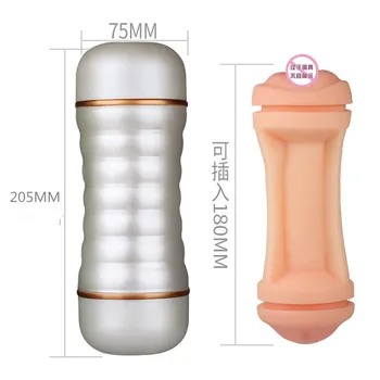 Vagina Artificial do sexo masculino masturbador realístico vagina real erótico de silicone brinquedo adulto mestre de avião copa masturbação adulto sexo