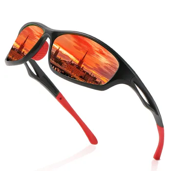 2021 Óculos de sol Polarizados Homens Mulheres Driver Tons Masculino Vintage Esporte Óculos de Sol Tendência de Condução de Pesca UV400 Óculos