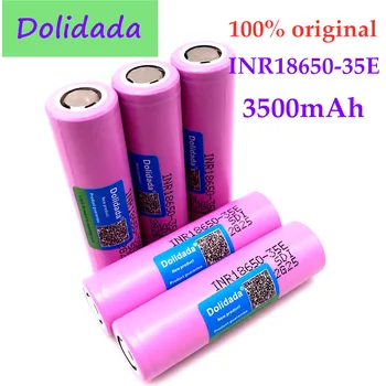 Original Para samsung 18650 3500mAh 20A descarga INR18650 35E 18650 bateria de íon de lítio de 3,7 v Bateria recarregável
