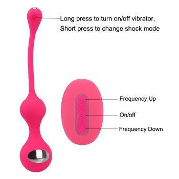 10 Velocidade Vaginal Encolhimento Bolas Kegel os Músculos do Assoalho Pélvico Treinador Vaginal Aperte Exercício de Brinquedos Sexuais para as Mulheres