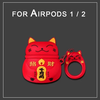 3D Fone de ouvido Caso Para Airpods pro 2 3 Case de Silicone Bonito Gato dos desenhos animados do Pato de Capa Para Apple Ar vagens de Fones de ouvido Earpods Caso Acess