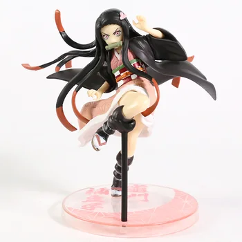 Demon Slayer Nezuko Kamado Ichiban Kuji 3 C Prémio de PVC Figura Colecionável Modelo de Brinquedo