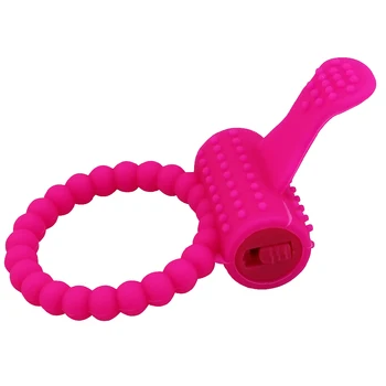 Sexo masculino brinquedos de Silicone Vibratório Pênis Anéis Masculinos do Tempo de Atraso da Ejaculação os Brinquedos Sexuais para os Homens Erótica Produtos Built-in da bateria