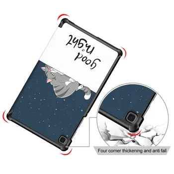 Tablet Folio em Couro Flip para Samsung Galaxy A7 Lite 2021 Capa do Livro SM-T220 T225 Coque Samsung A7 Lite 7A 7 8.7