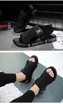 Homens Sandálias de Verão Deslizamento Confortável Grosso Sandálias de Verão, Sapatos de Praia Para os Amantes de Personalidade Exterior Sapatos Casuais Chinelo