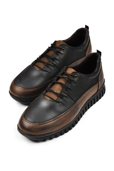 DeepSEA Homens 'S De Couro Genuíno Sapatos Lace-Up De Espessura Inferior De Alta Qualidade Güncelik Escola De Negócios De Reunião 2104481